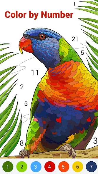 Happy Color®: Coloring Book (Хэппи Колор)  [МОД Много монет] Screenshot 1