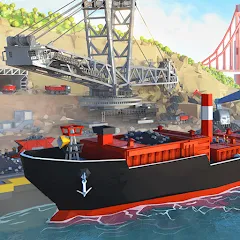 Скачать взлом Port City: Ship Tycoon (Порт Сити)  [МОД Menu] - последняя версия apk на Андроид