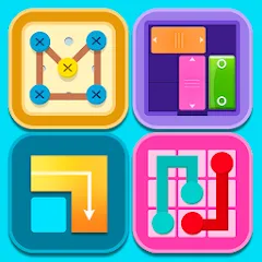 Взломанная Puzzle Games Collection game  [МОД Много монет] - стабильная версия apk на Андроид