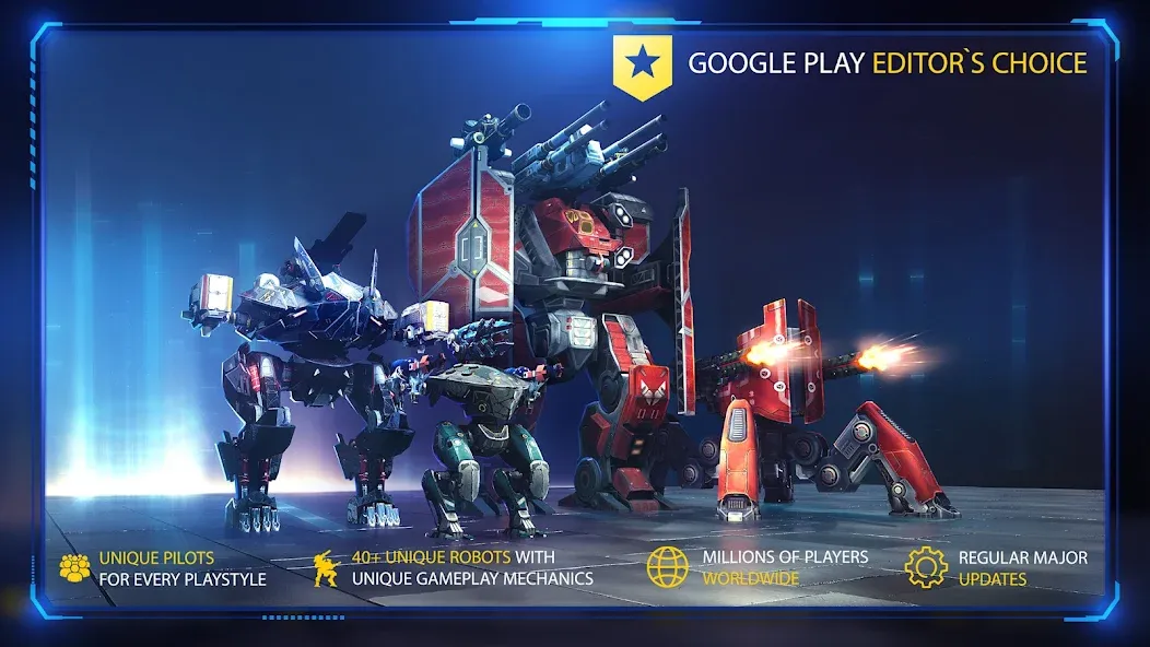 War Robots Multiplayer Battles  [МОД Все открыто] Screenshot 5