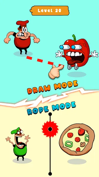 Pizza Rush Race: Fighting Boss (Пицца Раш Рейс)  [МОД Menu] Screenshot 5