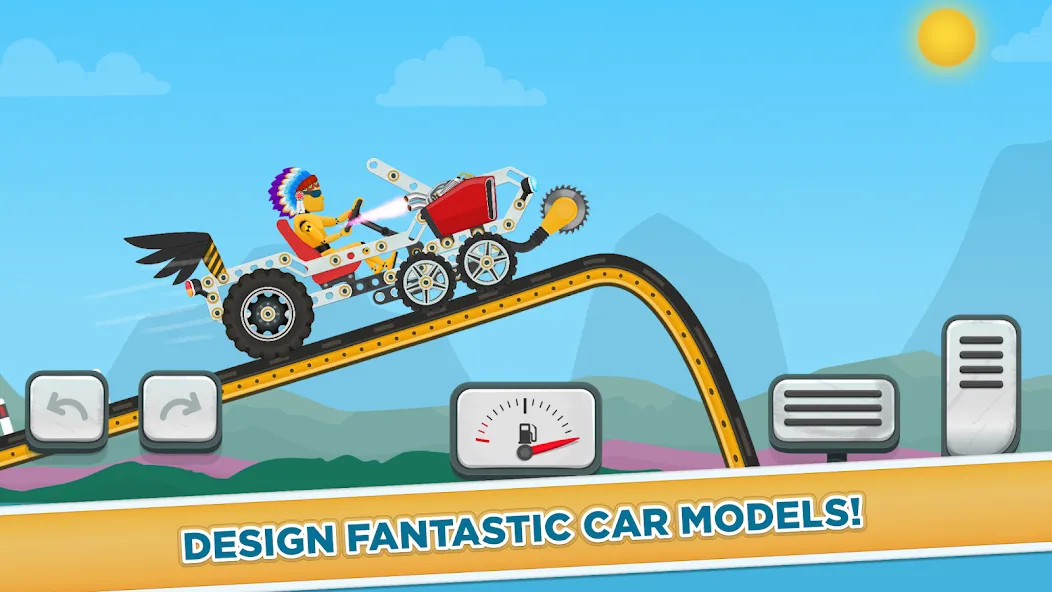 Car Builder & Racing for Kids  [МОД Бесконечные монеты] Screenshot 1