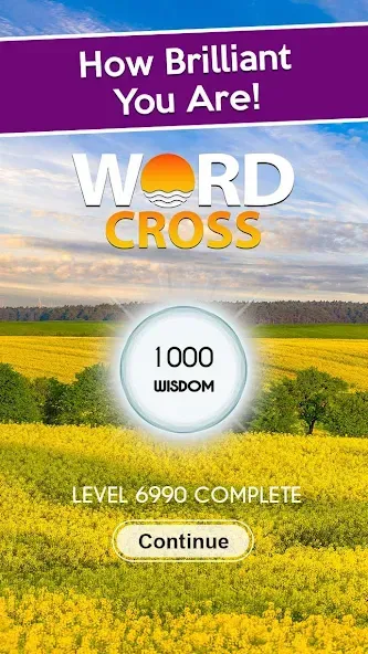 Word Cross: Crossy Word Search (Уорд Кросс)  [МОД Unlimited Money] Screenshot 1