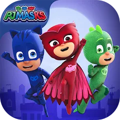 Взломанная PJ Masks™: Moonlight Heroes  [МОД Меню] - стабильная версия apk на Андроид