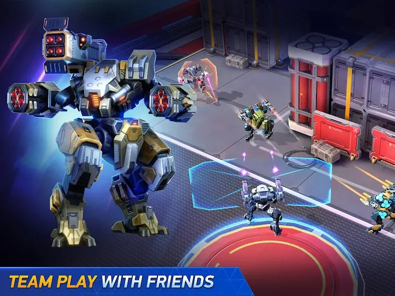 Mech Arena - Shooting Game (Мех Арена)  [МОД Много монет] Screenshot 5