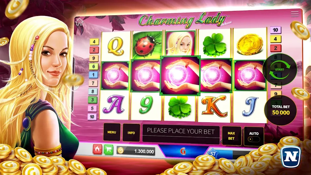 Gaminator Online Casino Slots  [МОД Все открыто] Screenshot 3