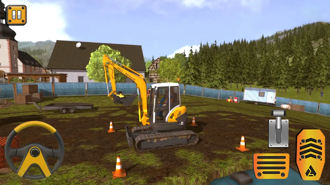 Construction City Simulator (Конструкция Сити Симулятор)  [МОД Menu] Screenshot 3