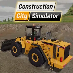 Скачать взломанную Construction City Simulator (Конструкция Сити Симулятор)  [МОД Menu] - полная версия apk на Андроид