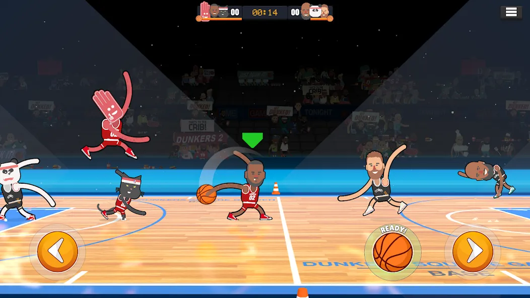 Dunkers 2 (Данкерс 2)  [МОД Unlimited Money] Screenshot 2