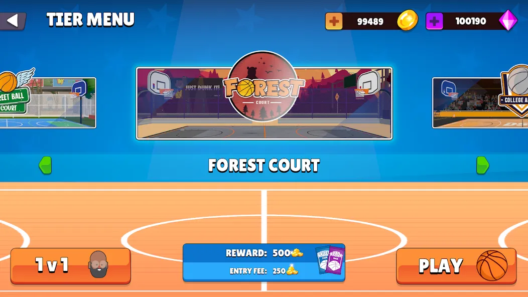 Dunkers 2 (Данкерс 2)  [МОД Unlimited Money] Screenshot 4