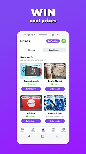 Playbite - Play & Win Prizes (Плейбайт)  [МОД Бесконечные монеты] Screenshot 4