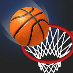 Взломанная Dunk Stroke-3D Basketball (Дунк Строк)  [МОД Mega Pack] - полная версия apk на Андроид