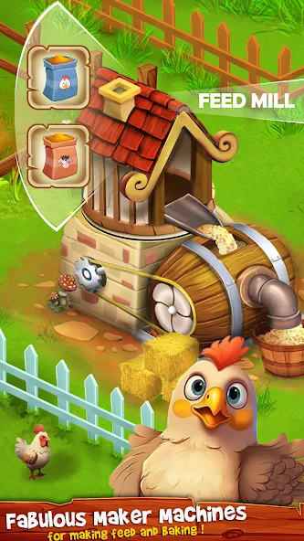 Country Valley Farming Game (Парадайз Хей Фарм Айленд)  [МОД Unlimited Money] Screenshot 2