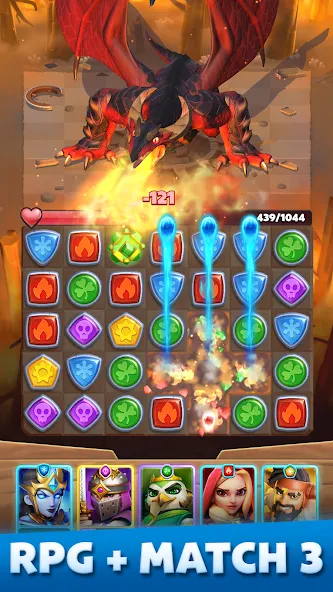 Puzzle Breakers: Champions War (Пазл Брейкерс)  [МОД Бесконечные деньги] Screenshot 1