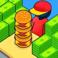 Взломанная My Burger Shop: Burger Games (Май Бургер Шоп Игры)  [МОД Бесконечные монеты] - полная версия apk на Андроид