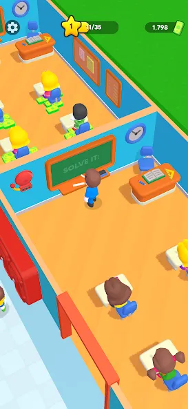 My Dream School Tycoon Games (Мои игры владения школой мечты)  [МОД Unlimited Money] Screenshot 1