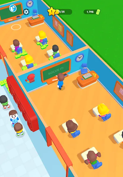 My Dream School Tycoon Games (Мои игры владения школой мечты)  [МОД Unlimited Money] Screenshot 5