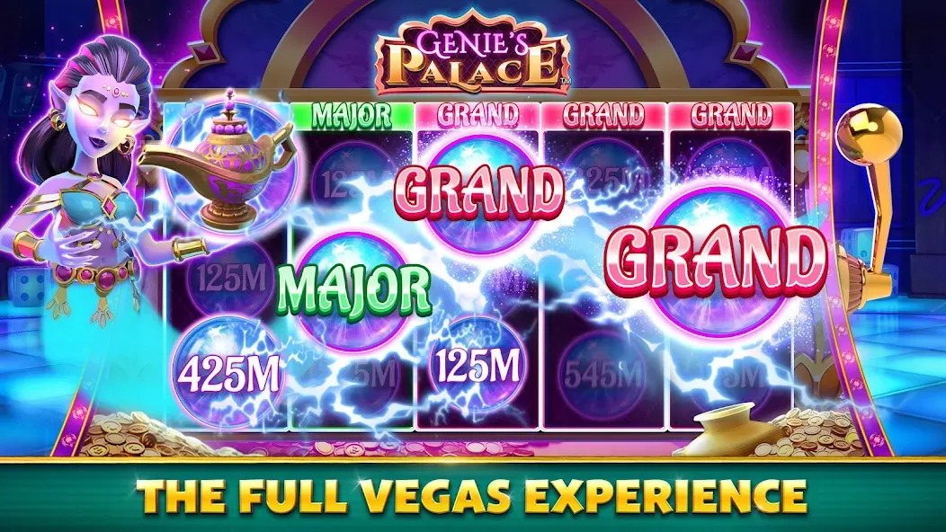 myVEGAS Slots: Casino Slots (майВЕГАС Слотс)  [МОД Бесконечные монеты] Screenshot 1