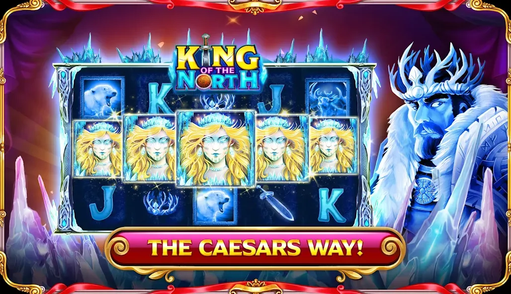 Caesars Slots: Casino Games (Сизарс Слотс)  [МОД Бесконечные деньги] Screenshot 3