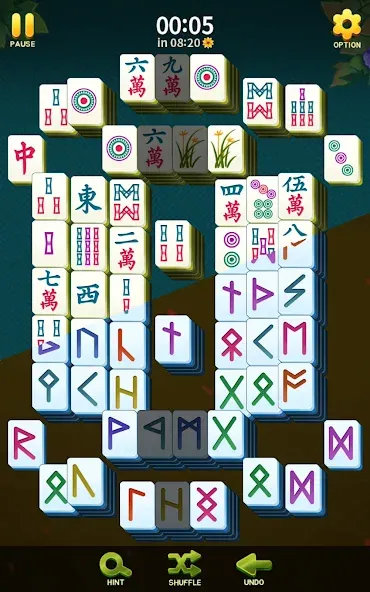 Mahjong Blossom Solitaire  [МОД Unlimited Money] Screenshot 3