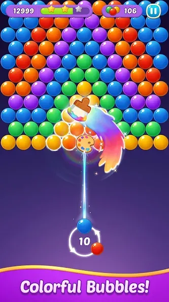 Bubble Shooter Gem Puzzle Pop (Бабл Шутер Драгоценный камень)  [МОД Меню] Screenshot 3