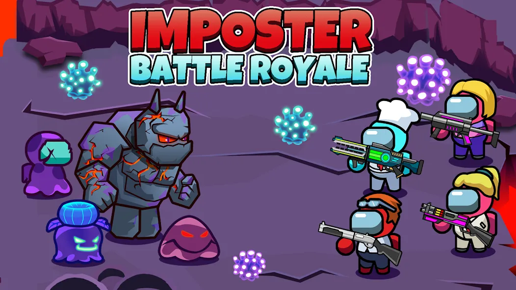 Imposter Battle Royale (Импостер Батл Рояль)  [МОД Много денег] Screenshot 3