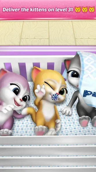 Pregnant Talking Cat Emma  [МОД Menu] Screenshot 2