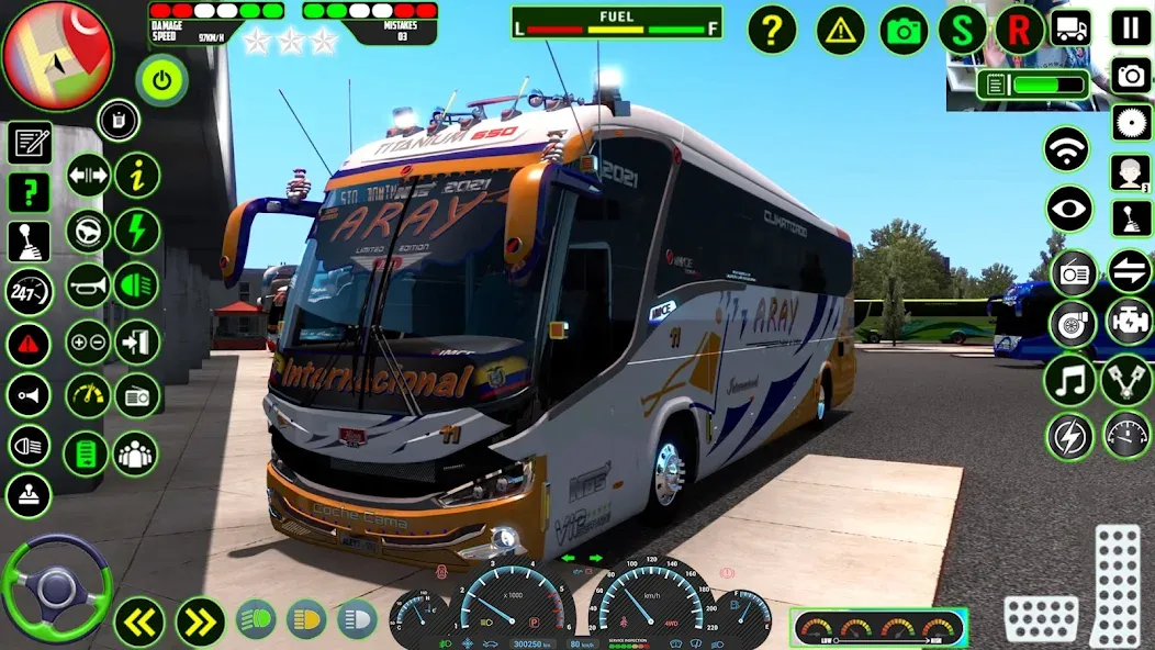 Euro Coach Bus Simulator 3D (Паблик Коуч Бас Драйвинг 3Д)  [МОД Unlocked] Screenshot 1