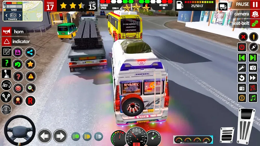 Euro Coach Bus Simulator 3D (Паблик Коуч Бас Драйвинг 3Д)  [МОД Unlocked] Screenshot 3