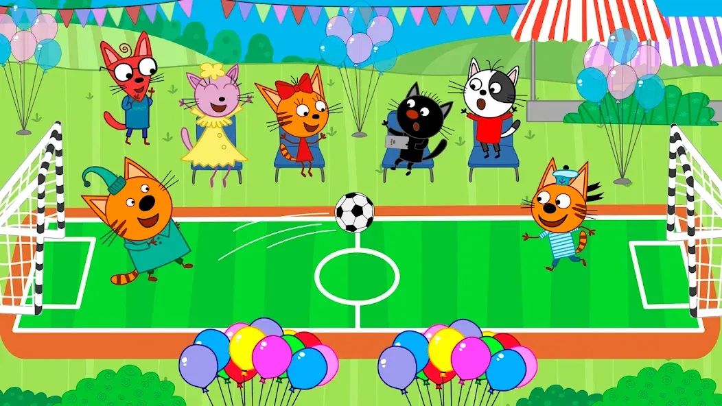 Kid-E-Cats: Kids birthday  [МОД Все открыто] Screenshot 4