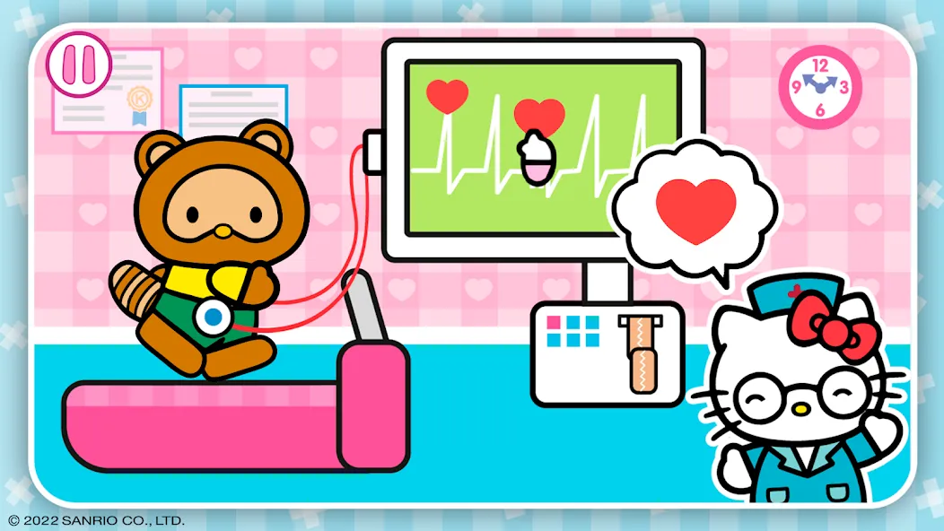 Hello Kitty: Kids Hospital (Хелло Китти)  [МОД Много монет] Screenshot 5