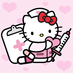 Скачать взлом Hello Kitty: Kids Hospital (Хелло Китти)  [МОД Много монет] - стабильная версия apk на Андроид