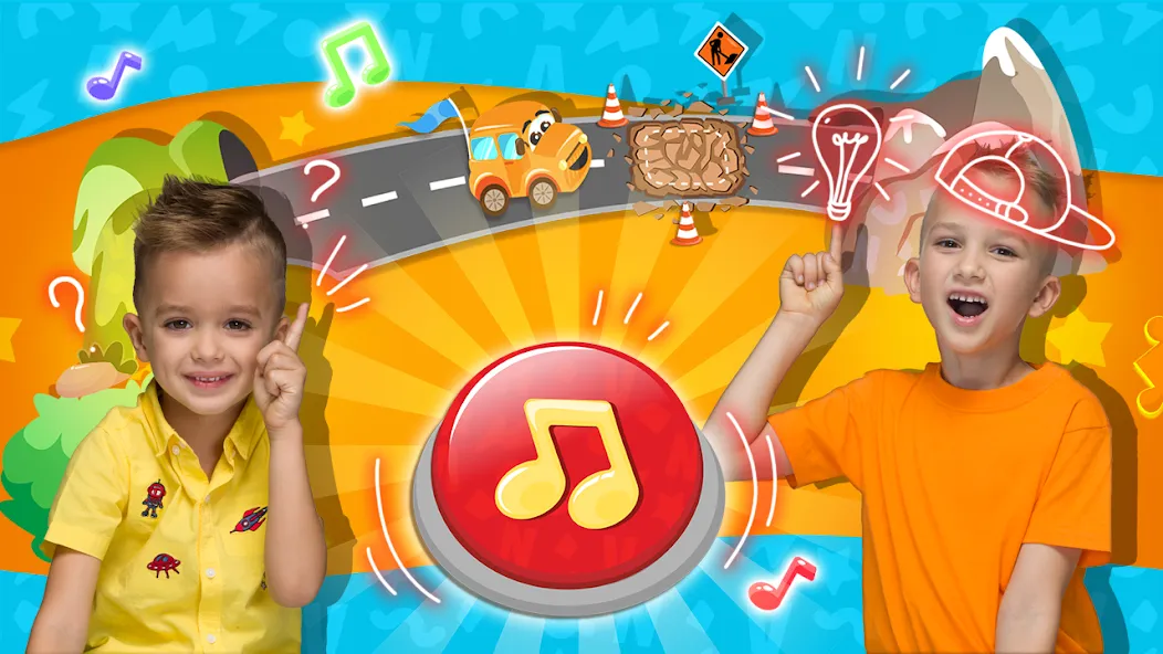 Vlad and Niki: Kids Piano  [МОД Меню] Screenshot 4