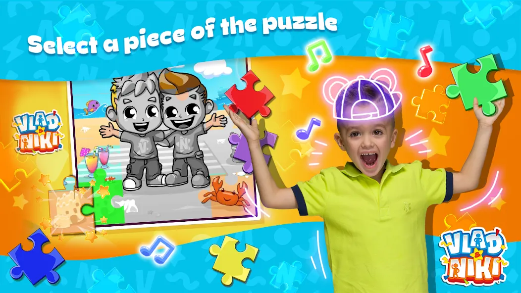 Vlad and Niki: Kids Piano  [МОД Меню] Screenshot 5