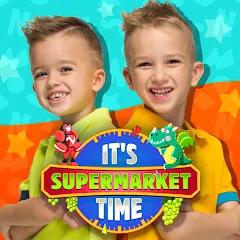 Скачать взломанную Vlad & Niki Supermarket game  [МОД Много монет] - стабильная версия apk на Андроид