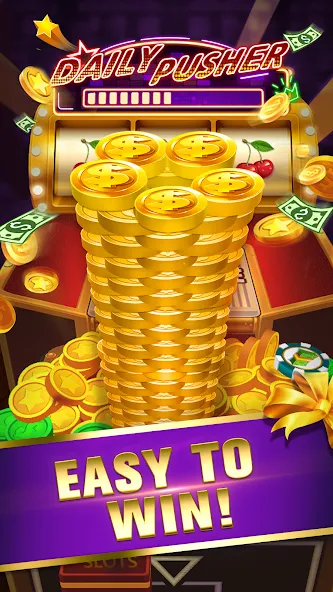 Daily Pusher Slots 777 (Дейли Пушер Слотс 777)  [МОД Menu] Screenshot 1