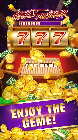 Daily Pusher Slots 777 (Дейли Пушер Слотс 777)  [МОД Menu] Screenshot 3