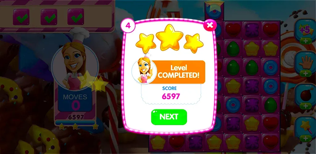 Jelly Kingdom Crush - Match 3  [МОД Unlimited Money] Screenshot 4