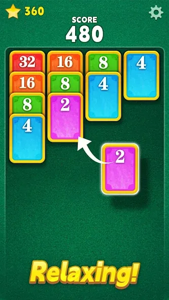 Merge Card Puzzle  [МОД Menu] Screenshot 1