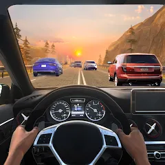 Взломанная Racing Traffic Car Speed  [МОД Много монет] - полная версия apk на Андроид