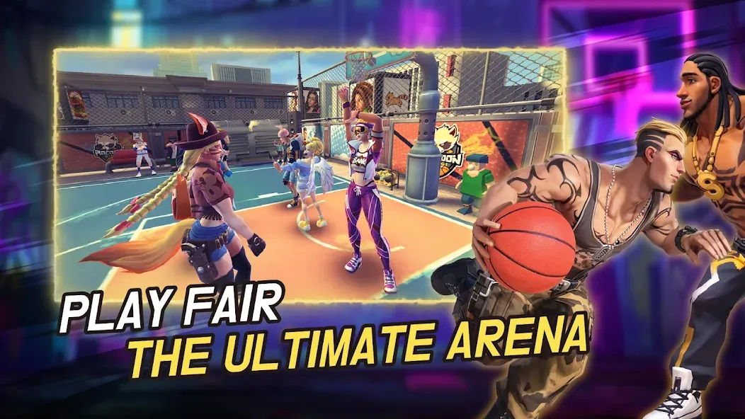 Streetball Allstar (тритбол Оллстар)  [МОД Бесконечные деньги] Screenshot 2