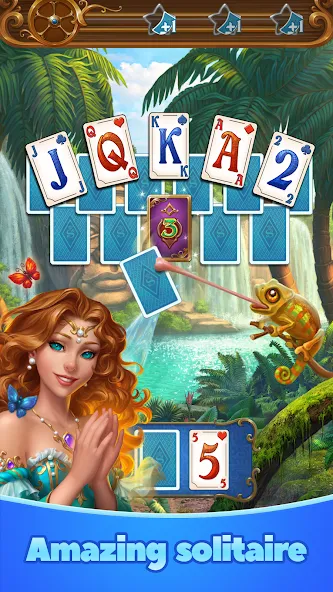 Magic Story of Solitaire Cards  [МОД Меню] Screenshot 1