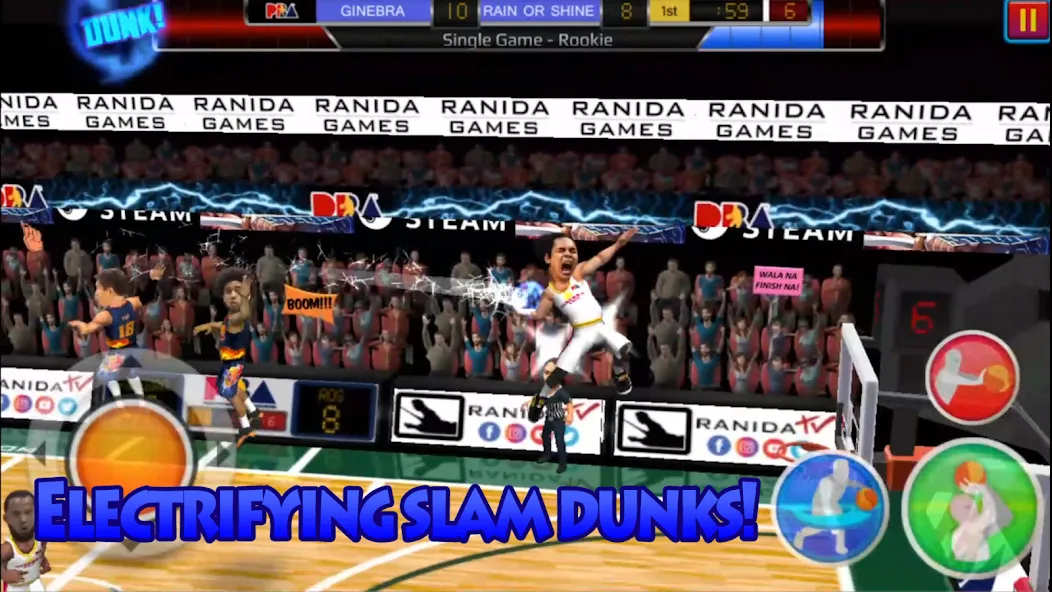 Basketball Slam! (Баскетбол Слэм)  [МОД Бесконечные деньги] Screenshot 2