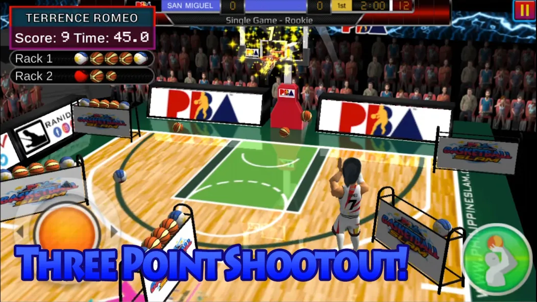 Basketball Slam! (Баскетбол Слэм)  [МОД Бесконечные деньги] Screenshot 3