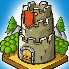 Взломанная Grow Castle - Tower Defense (Гроу Касл)  [МОД Unlimited Money] - последняя версия apk на Андроид