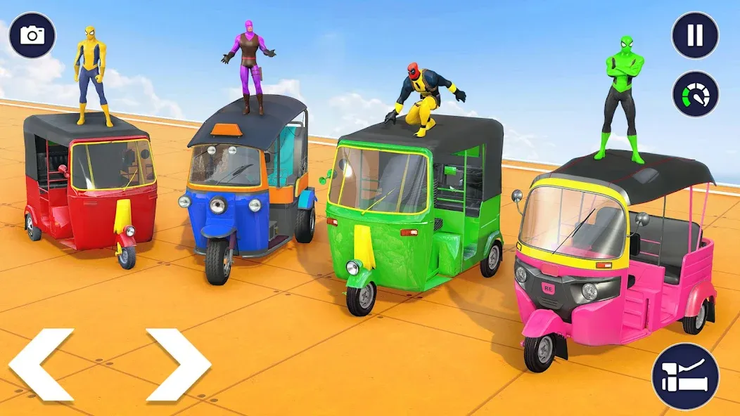 Tuk Tuk Auto Rickshaw Games 3D (Тук Тук Автомобильные рикши игры 3D)  [МОД Много денег] Screenshot 1