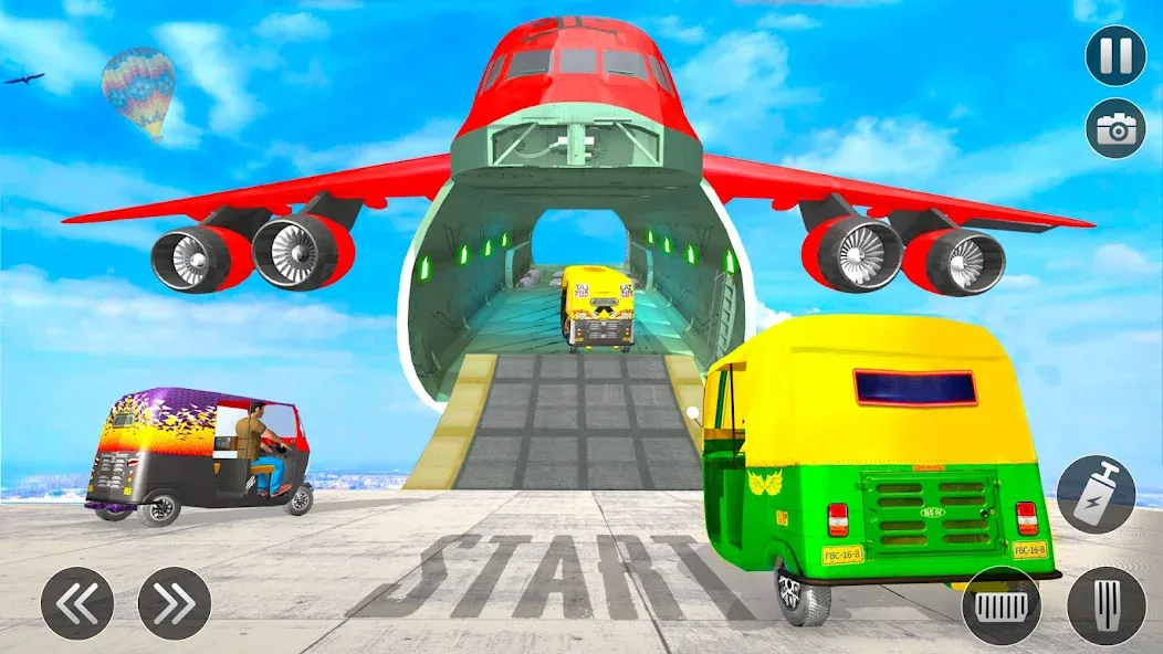 Tuk Tuk Auto Rickshaw Games 3D (Тук Тук Автомобильные рикши игры 3D)  [МОД Много денег] Screenshot 3