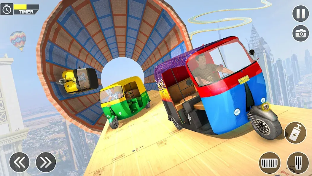 Tuk Tuk Auto Rickshaw Games 3D (Тук Тук Автомобильные рикши игры 3D)  [МОД Много денег] Screenshot 4