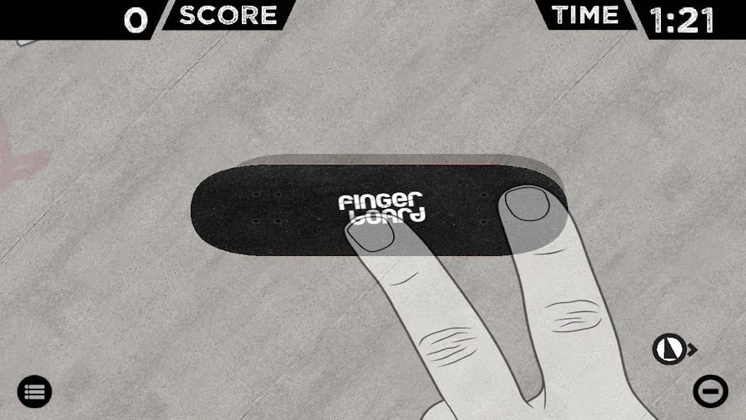 Fingerboard HD Skateboarding (Фингерборд ХД скейтбординг)  [МОД Menu] Screenshot 2