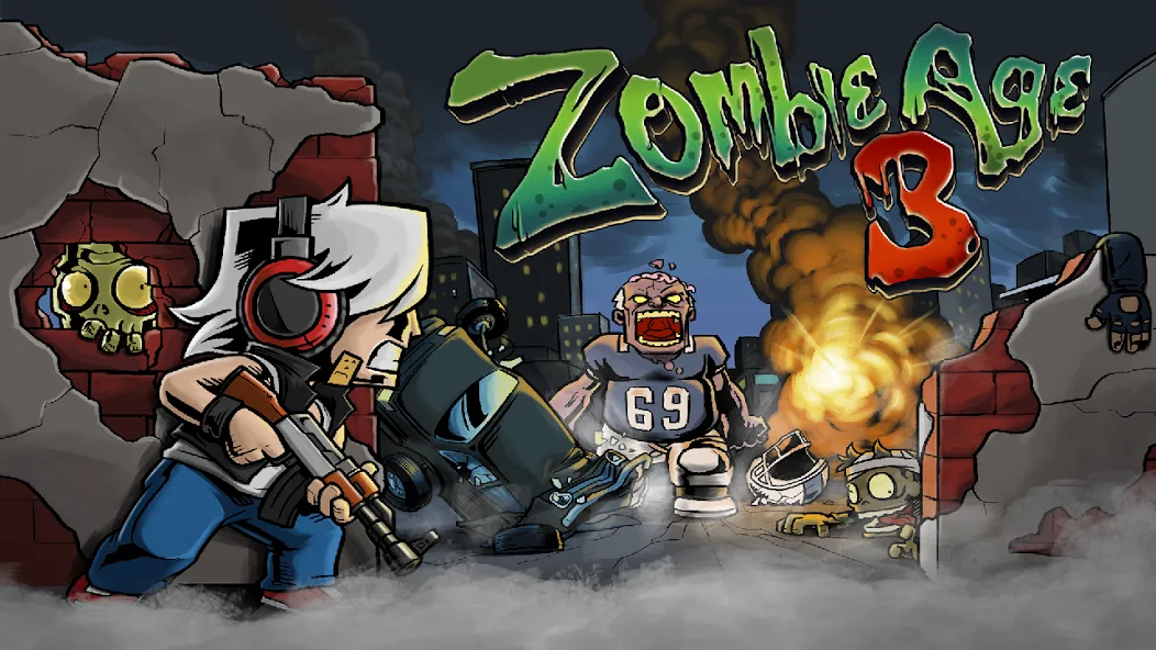 Zombie Age 3 Premium: Survival (Зомби Возраст 3 Премиум)  [МОД Unlimited Money] Screenshot 1